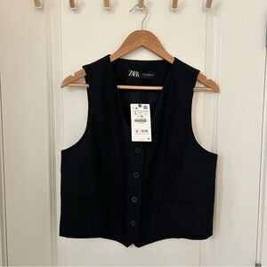 Zara Tailored Vest Waistcoat